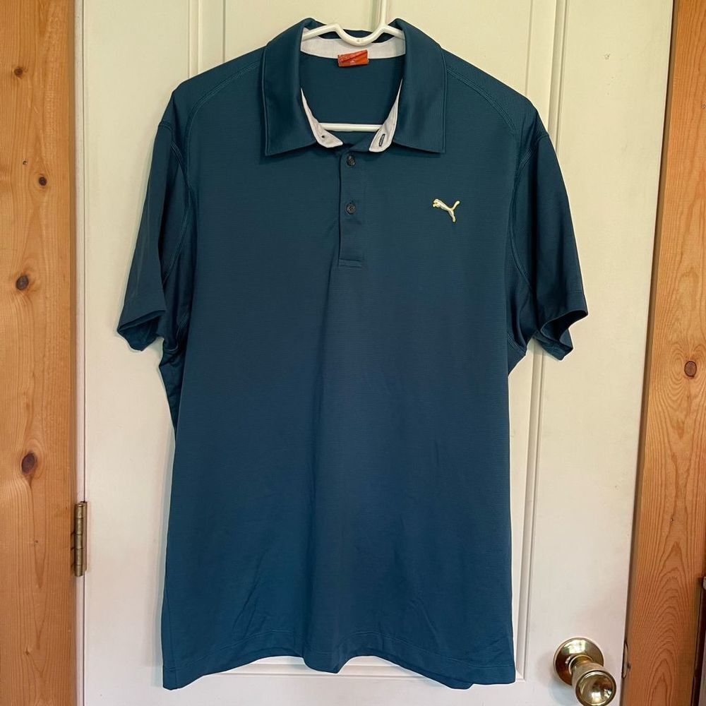 Puma Sport mens polo shirt size L